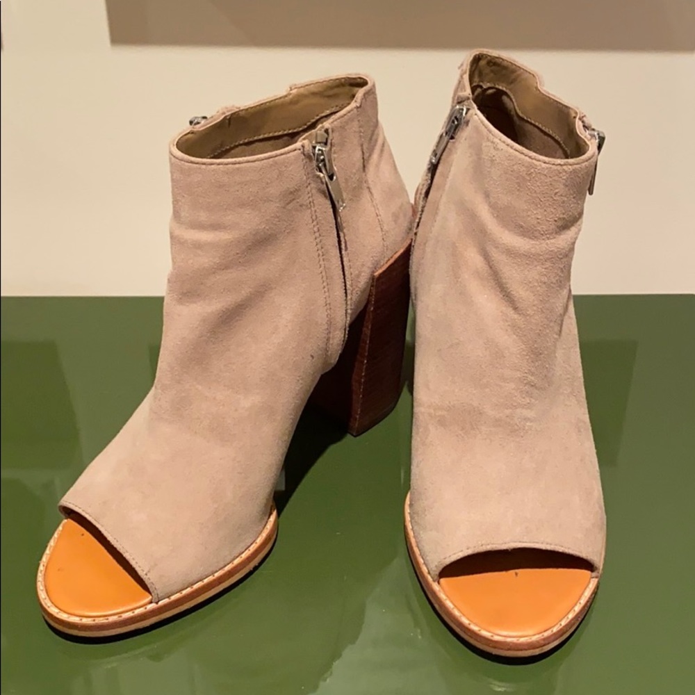 Dolce Vita Open Toe Booties - image 1